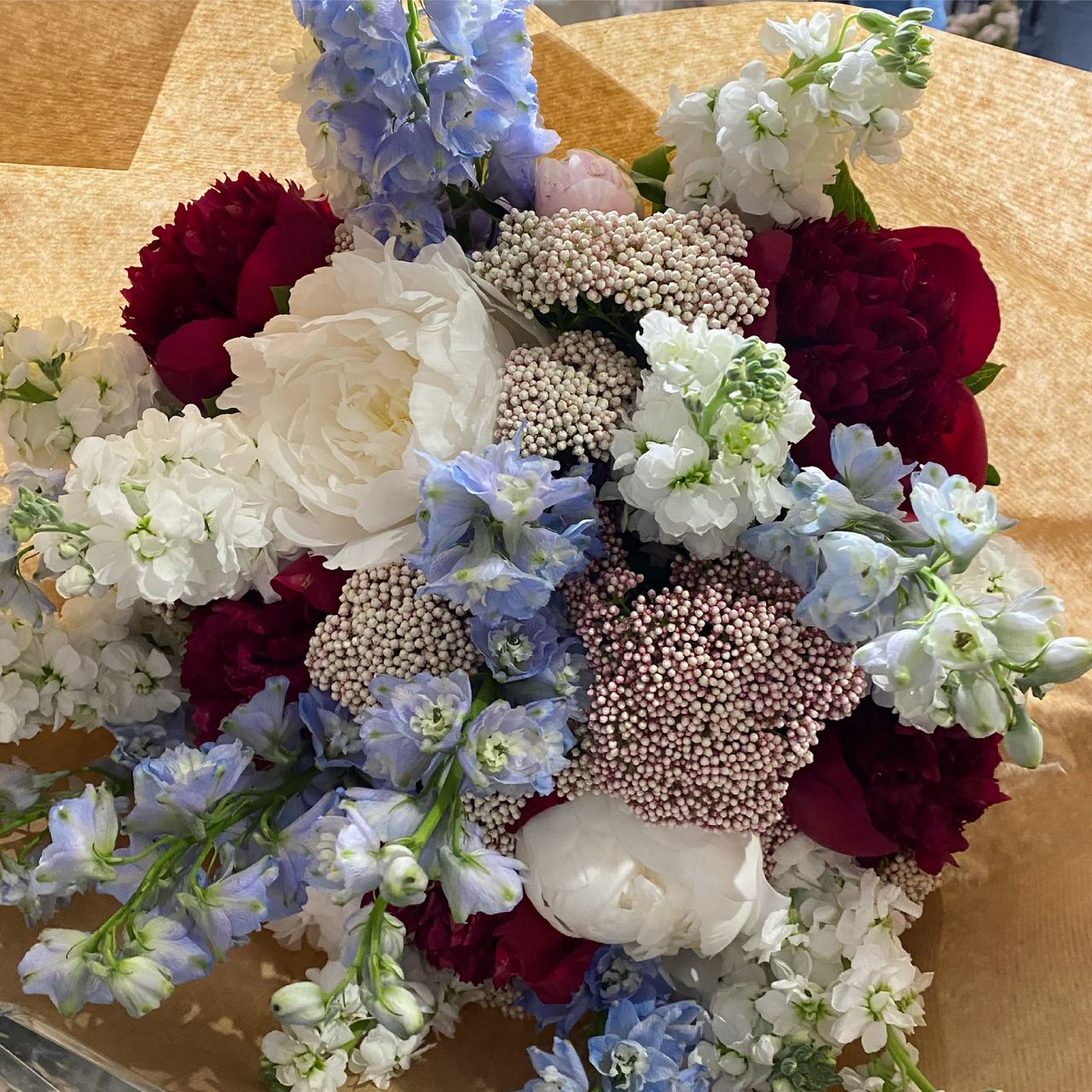 Bouquet composé par Victoria, Zanella Fleurs
